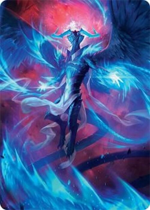 Ugin, Eye of the Storms Art Card (48/54) [Tarkir: Dragonstorm Art Series] | Gate City Games LLC