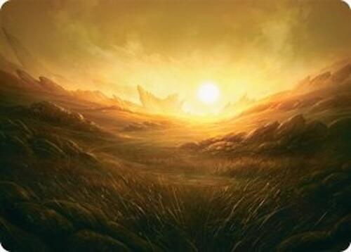 Plains Art Card (31/54) [Tarkir: Dragonstorm Art Series] | Gate City Games LLC