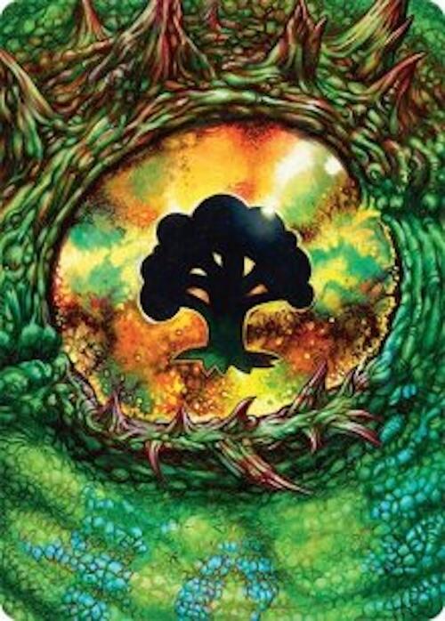 Forest Art Card (32/54) [Tarkir: Dragonstorm Art Series] | Gate City Games LLC
