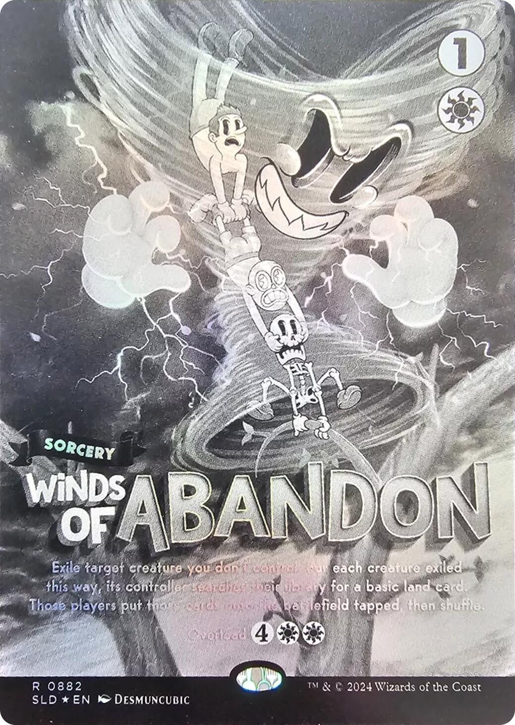 Winds of Abandon (Black & White Foil) [Secret Lair Drop Series] | Gate City Games LLC