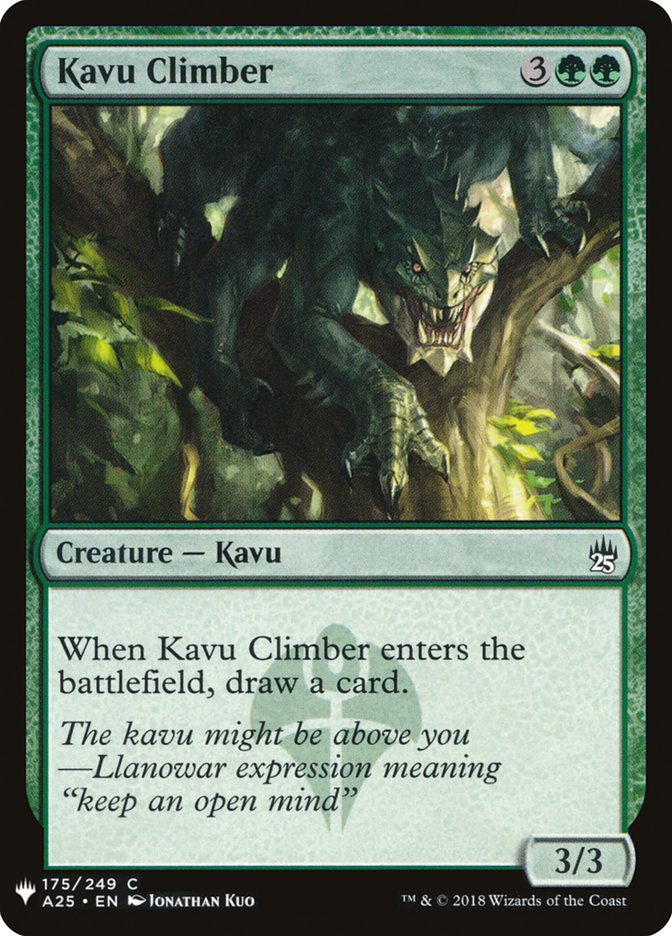 Kavu Climber [Mystery Booster] | Gate City Games LLC