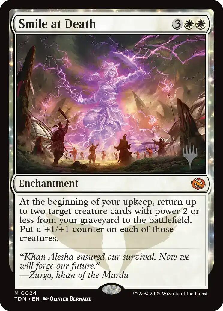 Smile at Death [Tarkir: Dragonstorm Promos] | Gate City Games LLC