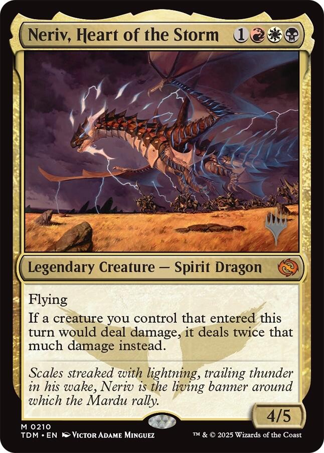 Neriv, Heart of the Storm [Tarkir: Dragonstorm Promos] | Gate City Games LLC