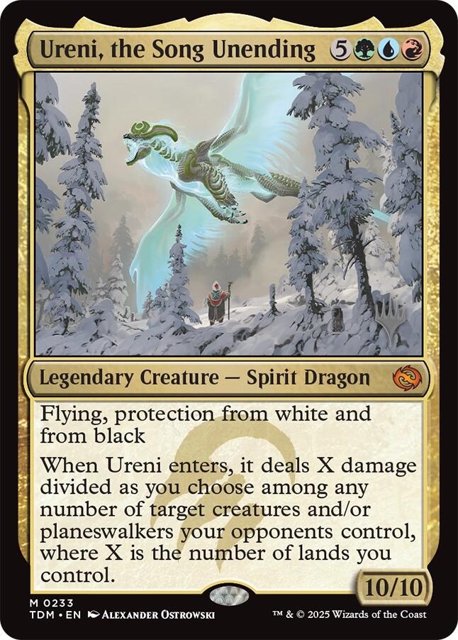 Ureni, the Song Unending [Tarkir: Dragonstorm Promos] | Gate City Games LLC