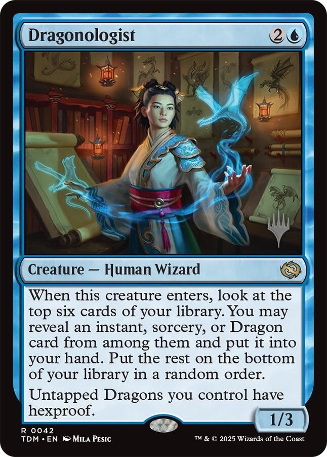 Dragonologist [Tarkir: Dragonstorm Promos] | Gate City Games LLC
