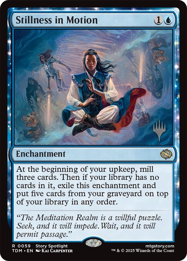 Stillness in Motion [Tarkir: Dragonstorm Promos] | Gate City Games LLC