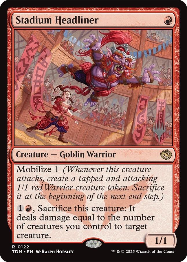 Stadium Headliner [Tarkir: Dragonstorm Promos] | Gate City Games LLC