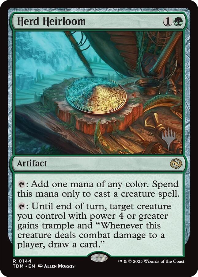 Herd Heirloom [Tarkir: Dragonstorm Promos] | Gate City Games LLC