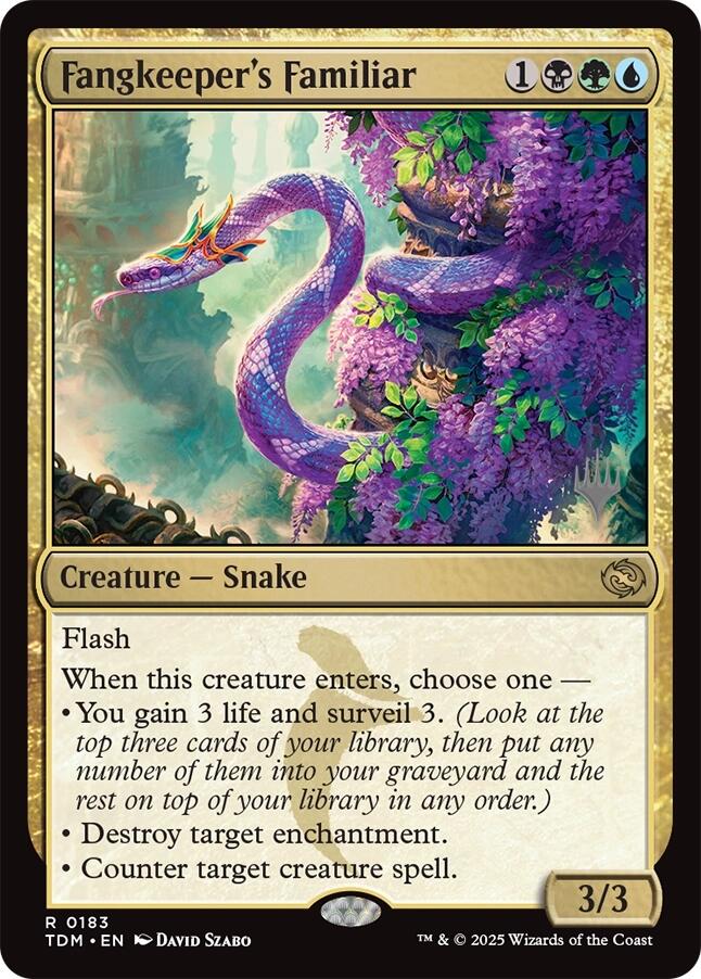 Fangkeeper's Familiar [Tarkir: Dragonstorm Promos] | Gate City Games LLC