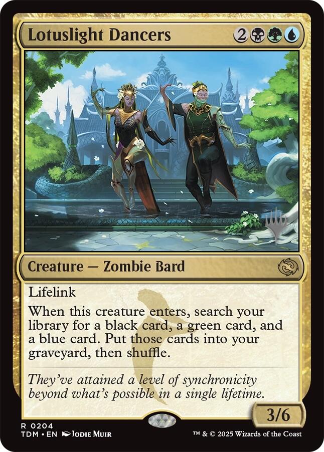 Lotuslight Dancers [Tarkir: Dragonstorm Promos] | Gate City Games LLC