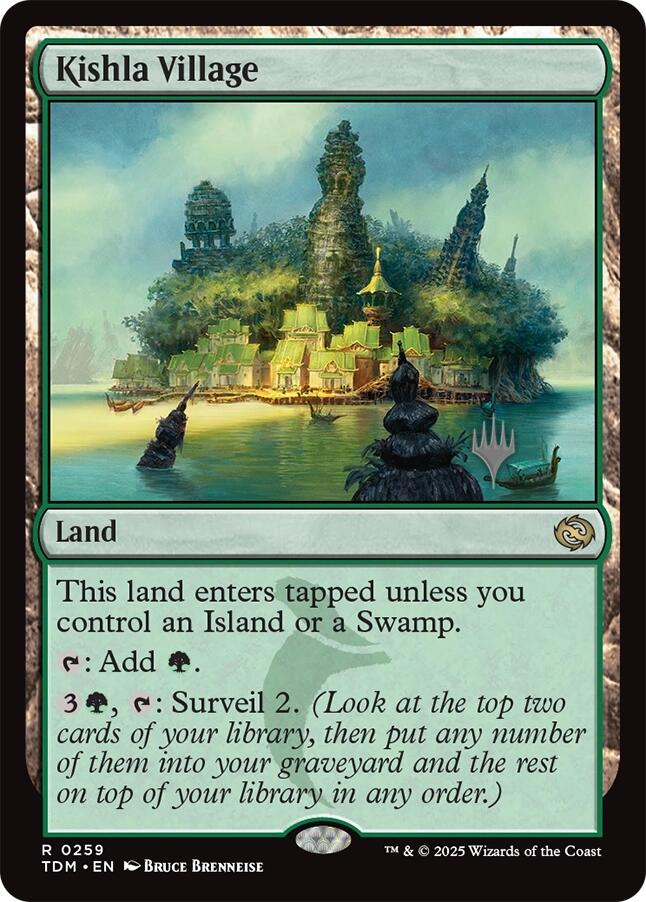 Kishla Village [Tarkir: Dragonstorm Promos] | Gate City Games LLC