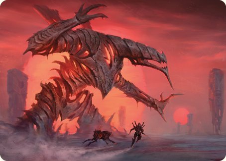 Red Sun's Zenith Art Card [Phyrexia: All Will Be One Art Series] | Gate City Games LLC