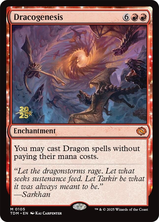 Dracogenesis [Tarkir: Dragonstorm Prerelease Promos] | Gate City Games LLC