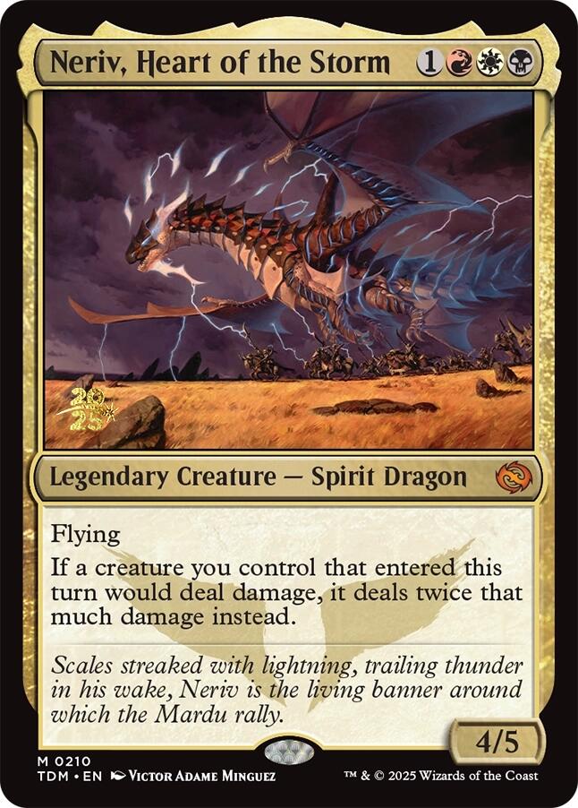 Neriv, Heart of the Storm [Tarkir: Dragonstorm Prerelease Promos] | Gate City Games LLC