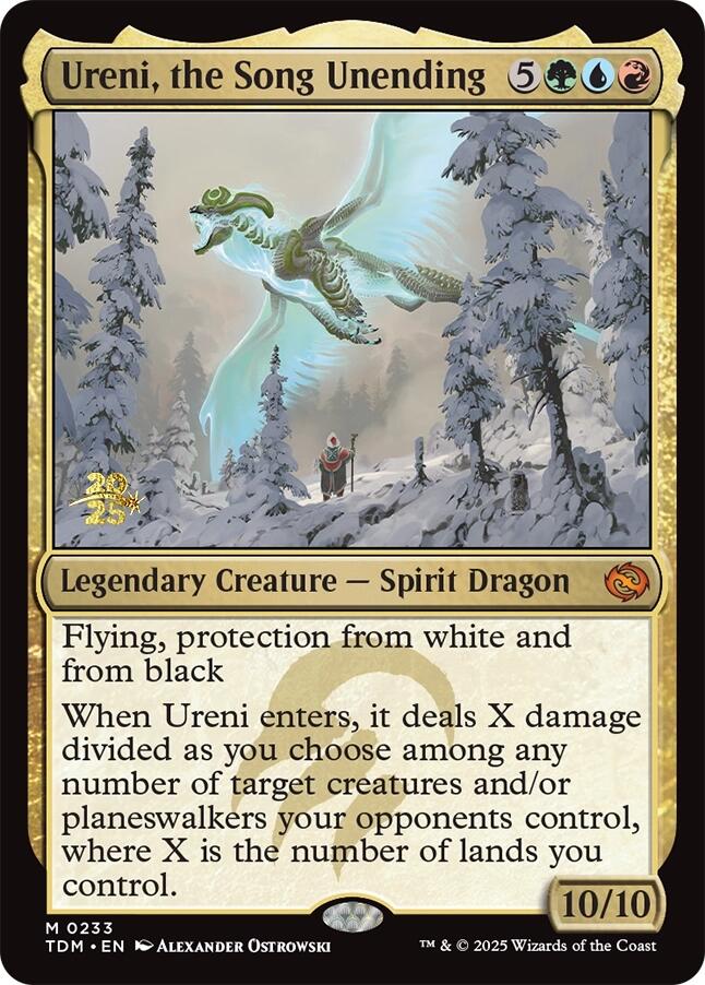 Ureni, the Song Unending [Tarkir: Dragonstorm Prerelease Promos] | Gate City Games LLC