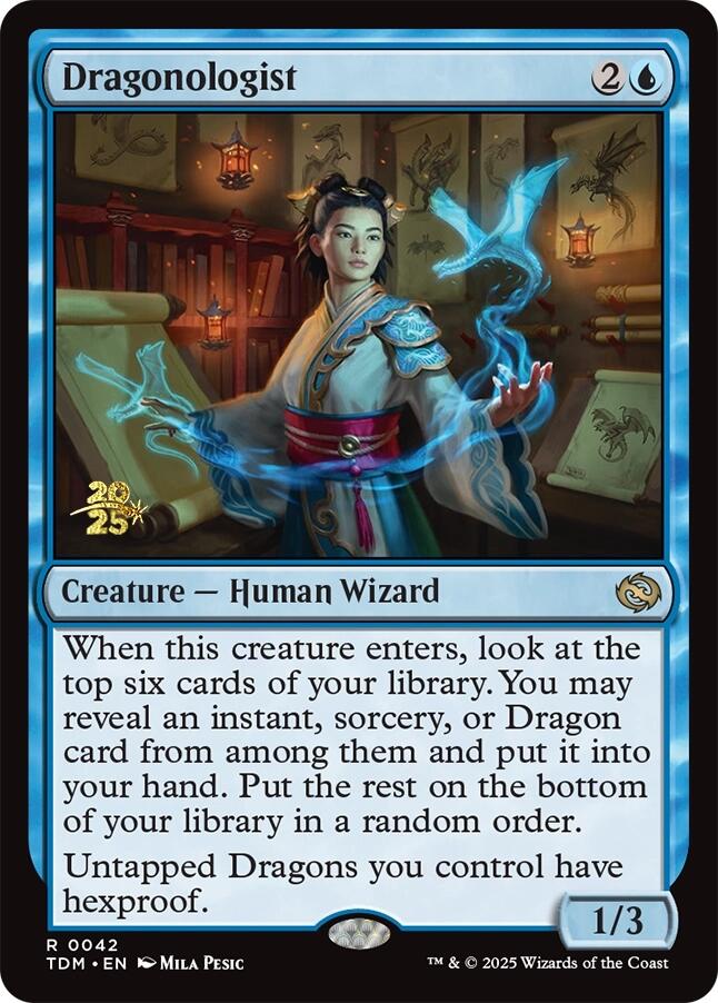 Dragonologist [Tarkir: Dragonstorm Prerelease Promos] | Gate City Games LLC