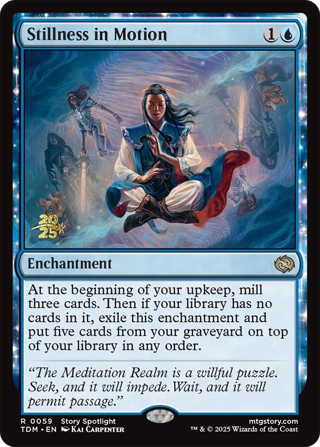 Stillness in Motion [Tarkir: Dragonstorm Prerelease Promos] | Gate City Games LLC
