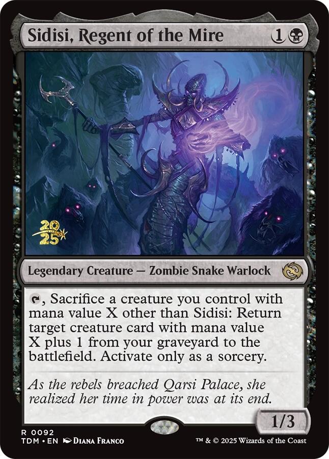 Sidisi, Regent of the Mire [Tarkir: Dragonstorm Prerelease Promos] | Gate City Games LLC