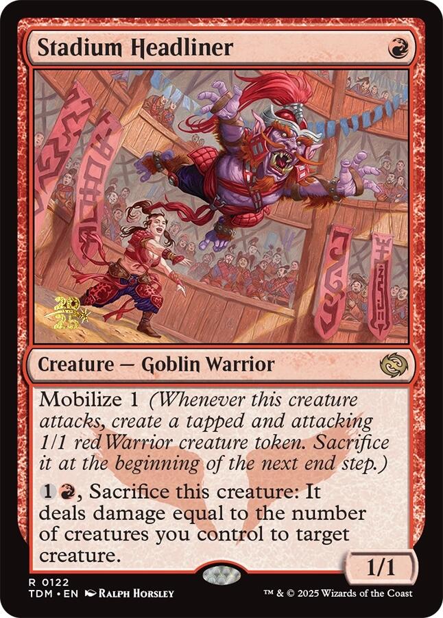 Stadium Headliner [Tarkir: Dragonstorm Prerelease Promos] | Gate City Games LLC