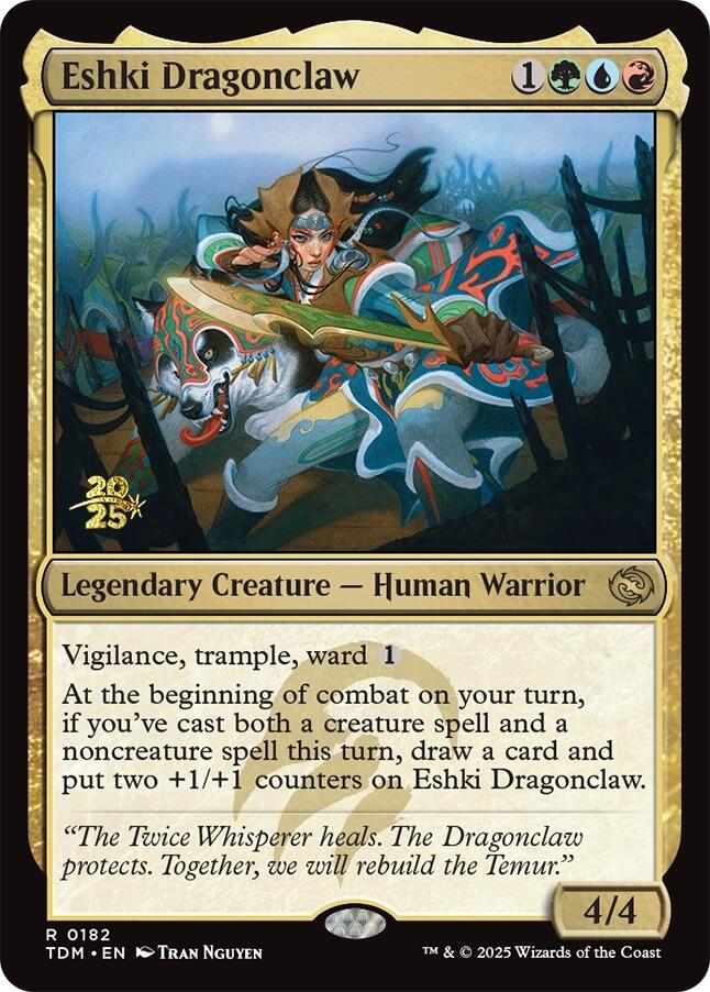 Eshki Dragonclaw [Tarkir: Dragonstorm Prerelease Promos] | Gate City Games LLC