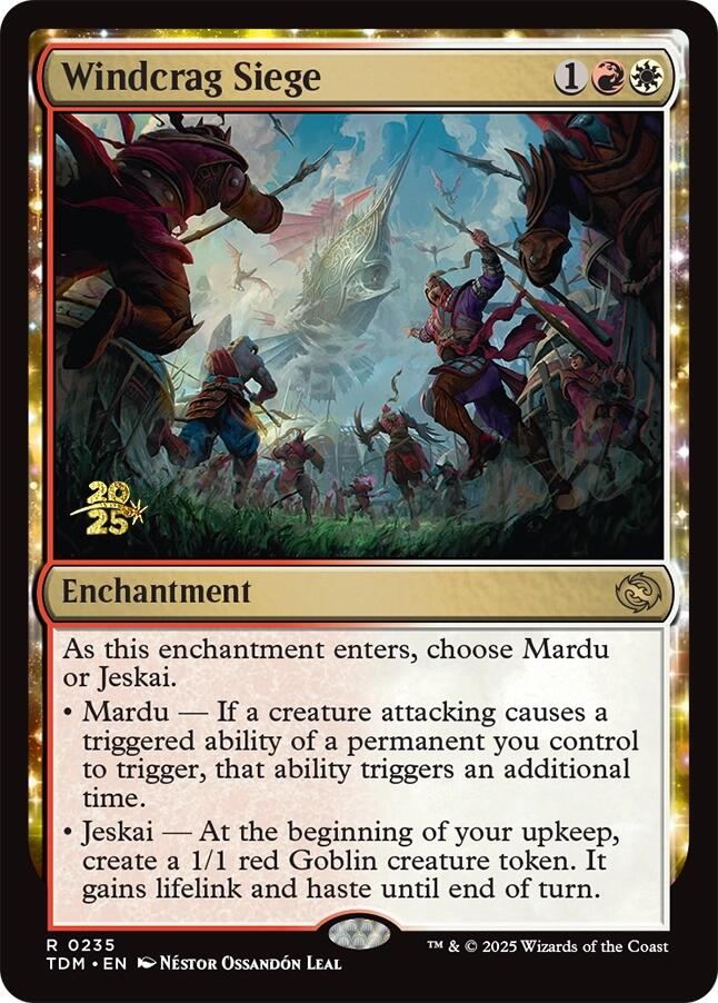 Windcrag Siege [Tarkir: Dragonstorm Prerelease Promos] | Gate City Games LLC