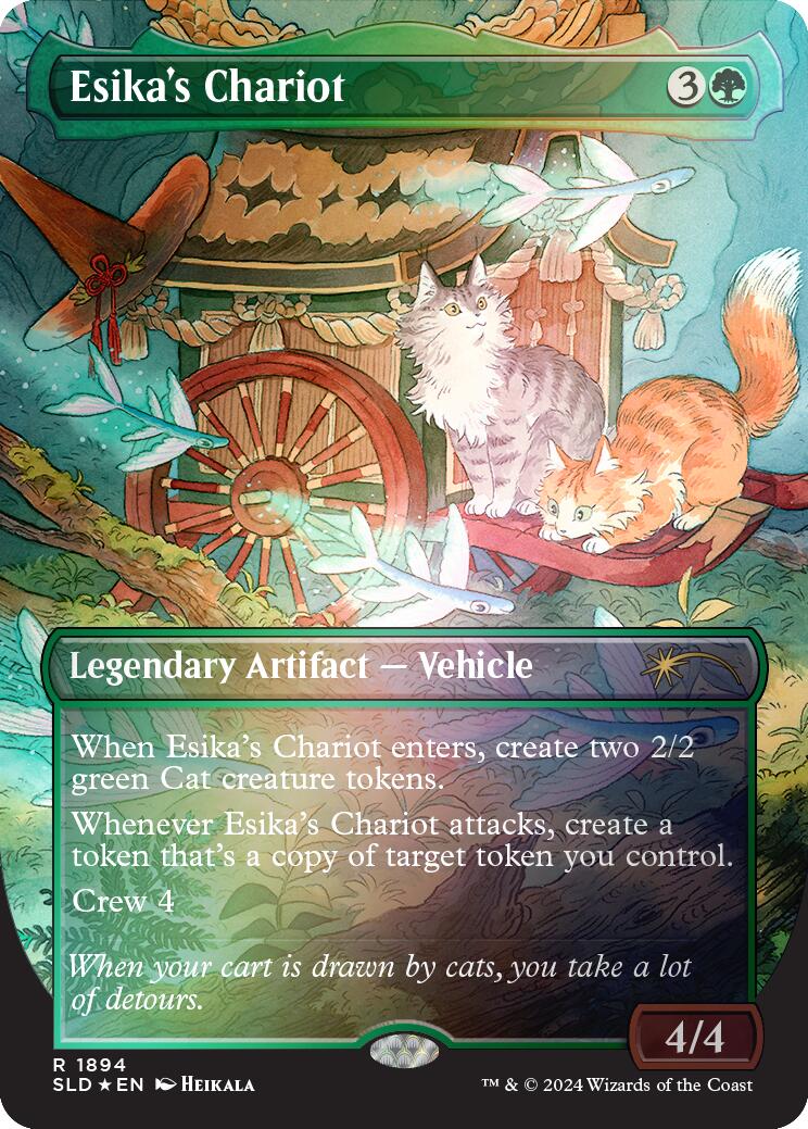 Esika's Chariot (Rainbow Foil) [Secret Lair Drop Series] | Gate City Games LLC