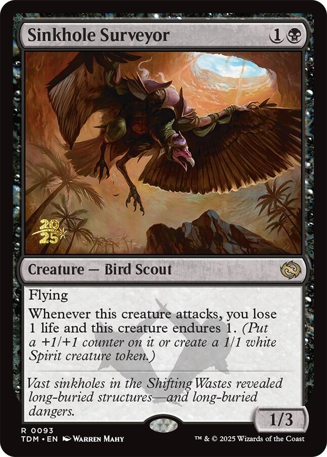Sinkhole Surveyor [Tarkir: Dragonstorm Prerelease Promos] | Gate City Games LLC