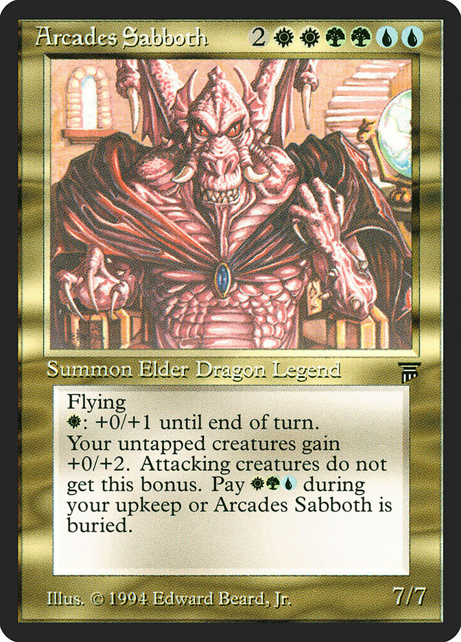 Arcades Sabboth [Legends] | Gate City Games LLC