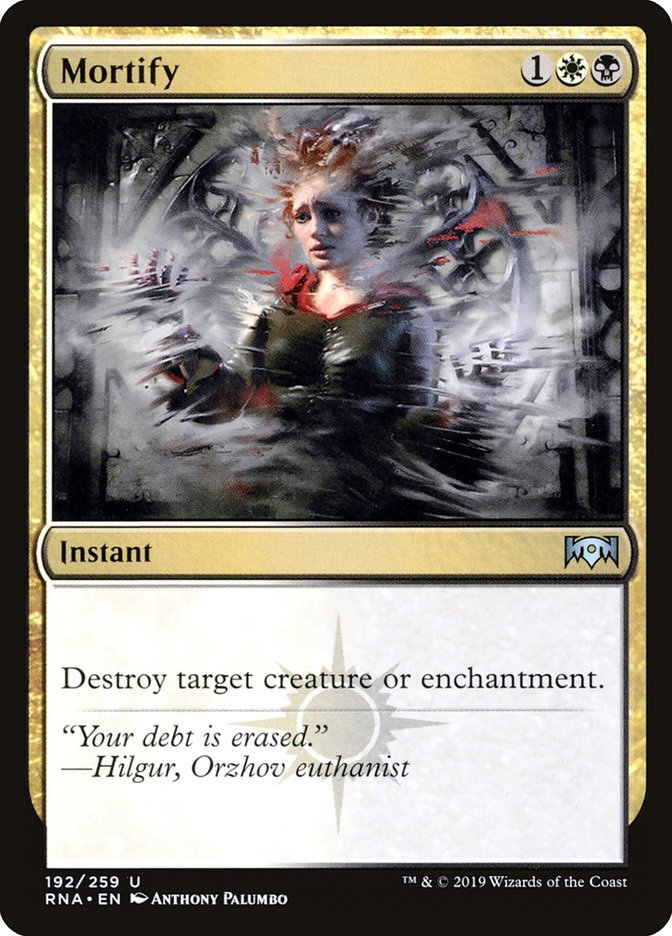 Mortify [Ravnica Allegiance] | Gate City Games LLC