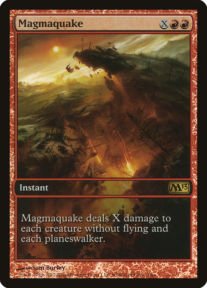 Magmaquake (Game Day) [Magic 2013 Promos] | Gate City Games LLC