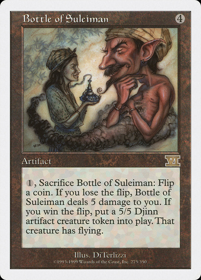 Bottle of Suleiman [Classic Sixth Edition] | Gate City Games LLC