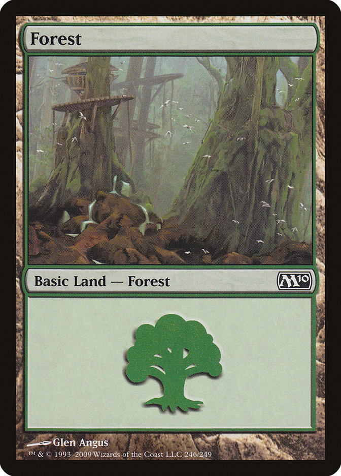 Forest (246) [Magic 2010] | Gate City Games LLC