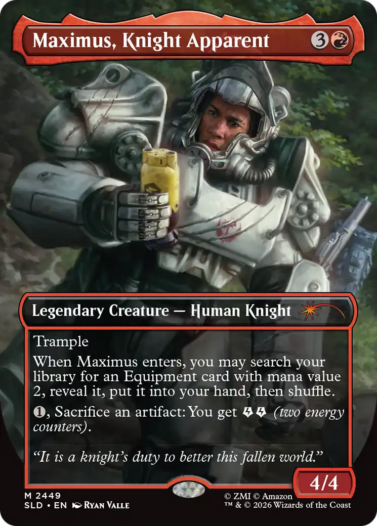Maximus, Knight Apparent [Secret Lair Drop Series] | Gate City Games LLC
