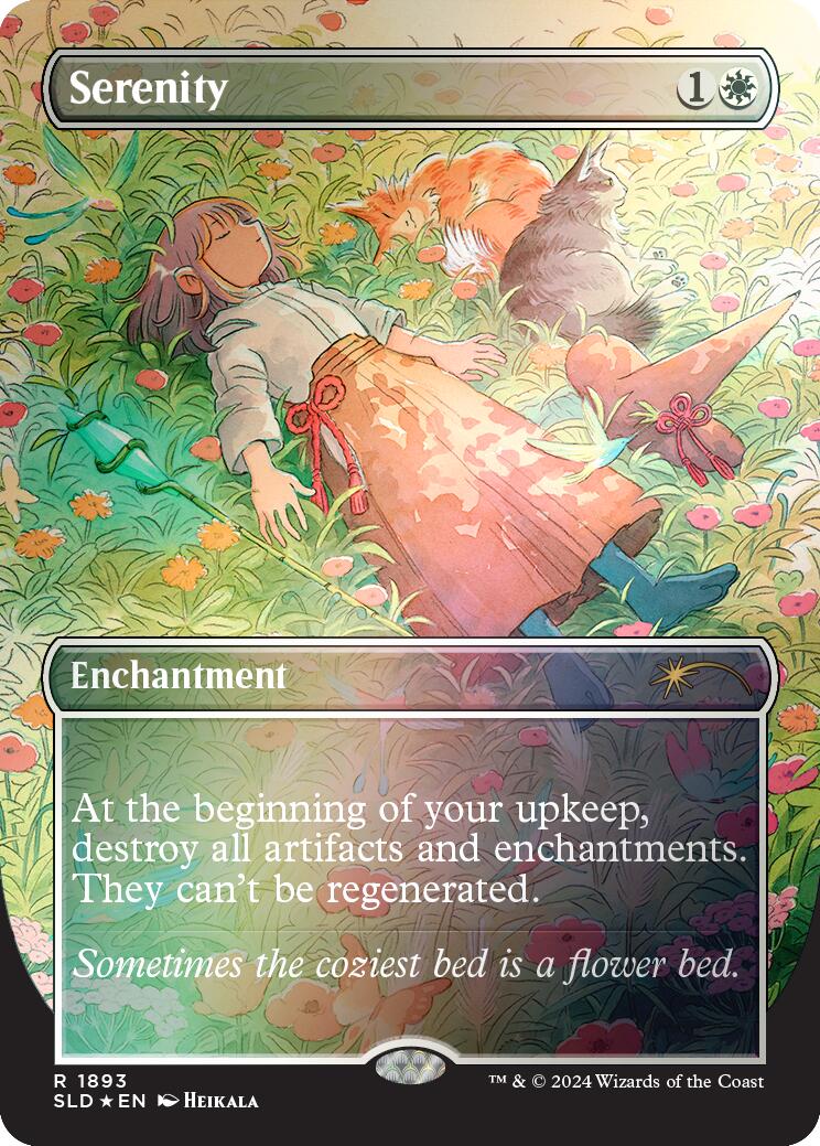 Serenity (Rainbow Foil) [Secret Lair Drop Series] | Gate City Games LLC
