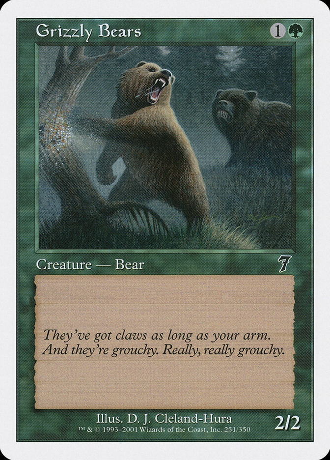 Grizzly Bears [Seventh Edition] | Gate City Games LLC