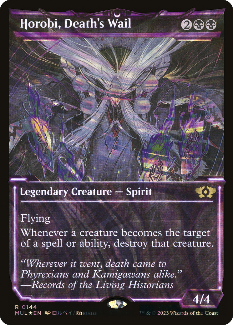 Horobi, Death's Wail (Halo Foil) [Multiverse Legends] | Gate City Games LLC