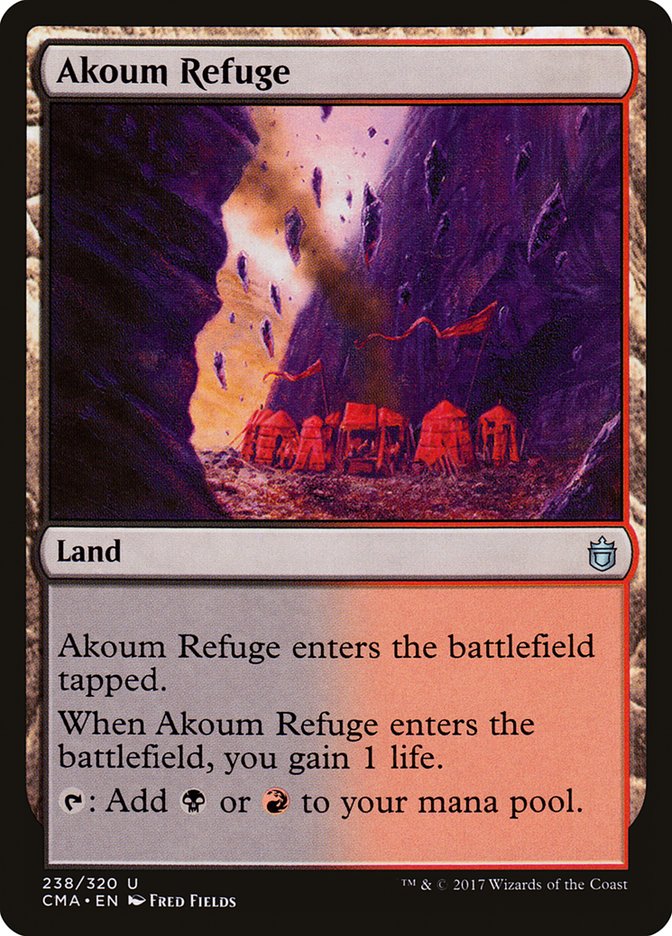 Akoum Refuge [Commander Anthology] | Gate City Games LLC