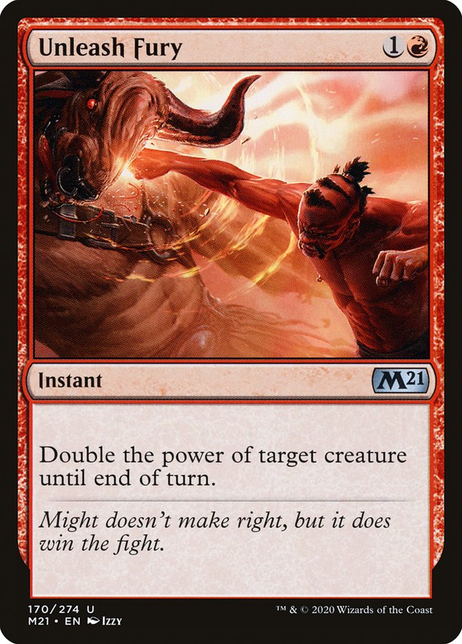 Unleash Fury [Core Set 2021] | Gate City Games LLC