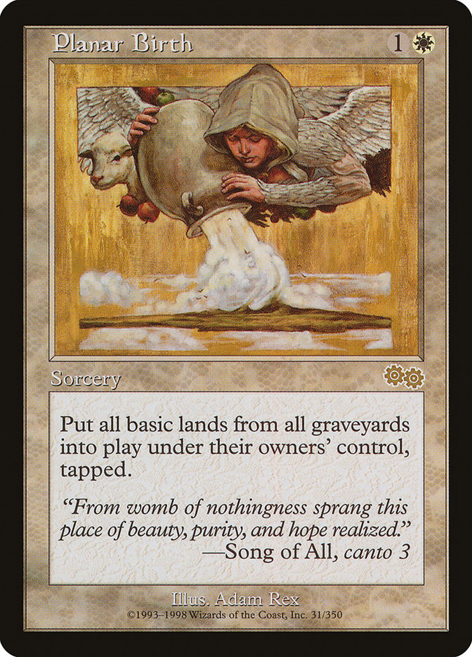 Planar Birth [Urza's Saga] | Gate City Games LLC