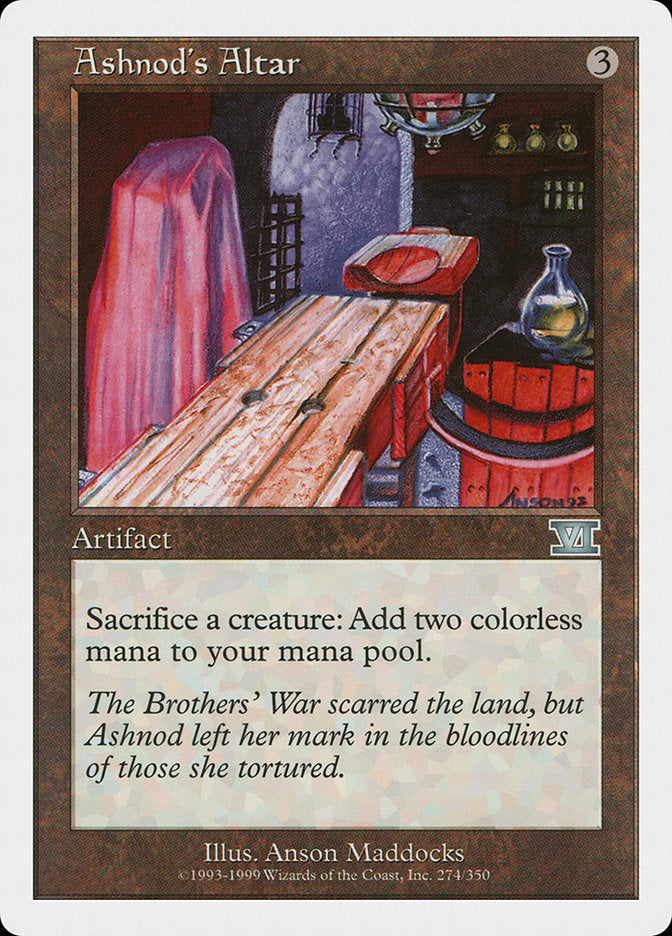 Ashnod's Altar [Classic Sixth Edition] | Gate City Games LLC