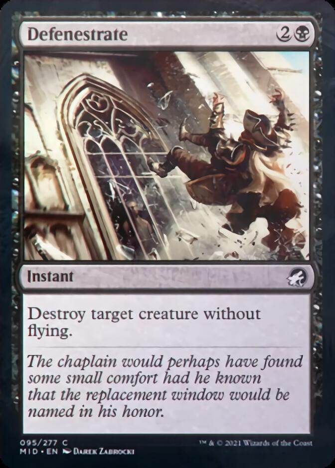 Defenestrate [Innistrad: Midnight Hunt] | Gate City Games LLC