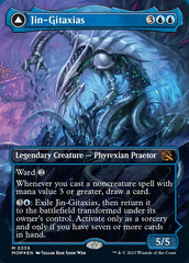 Jin-Gitaxias // The Great Synthesis (Borderless Alternate Art) [March of the Machine] | Gate City Games LLC