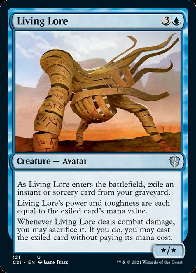 Living Lore [Commander 2021] | Gate City Games LLC