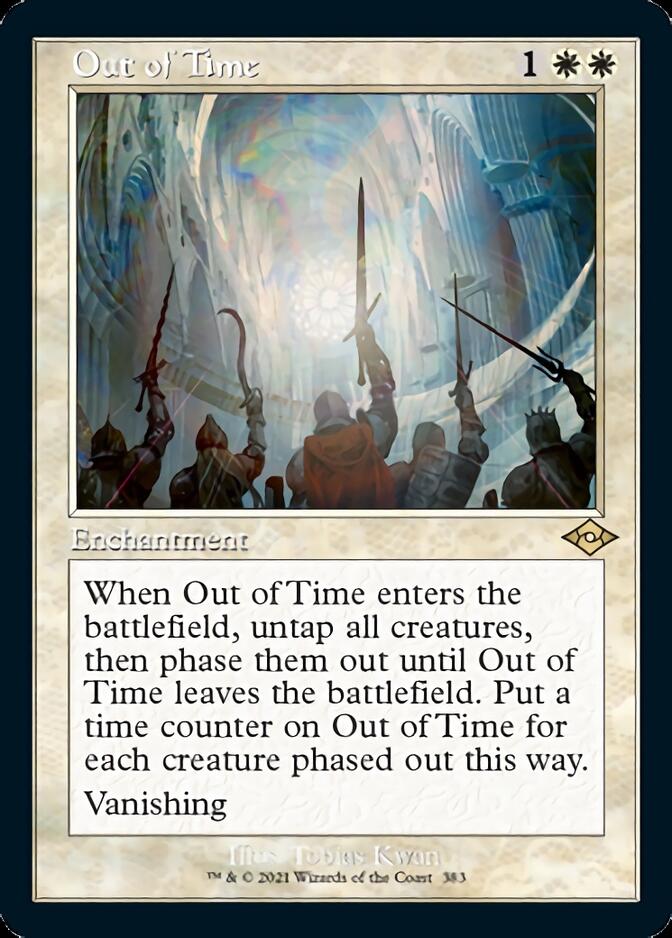 Out of Time (Retro Foil Etched) [Modern Horizons 2] | Gate City Games LLC