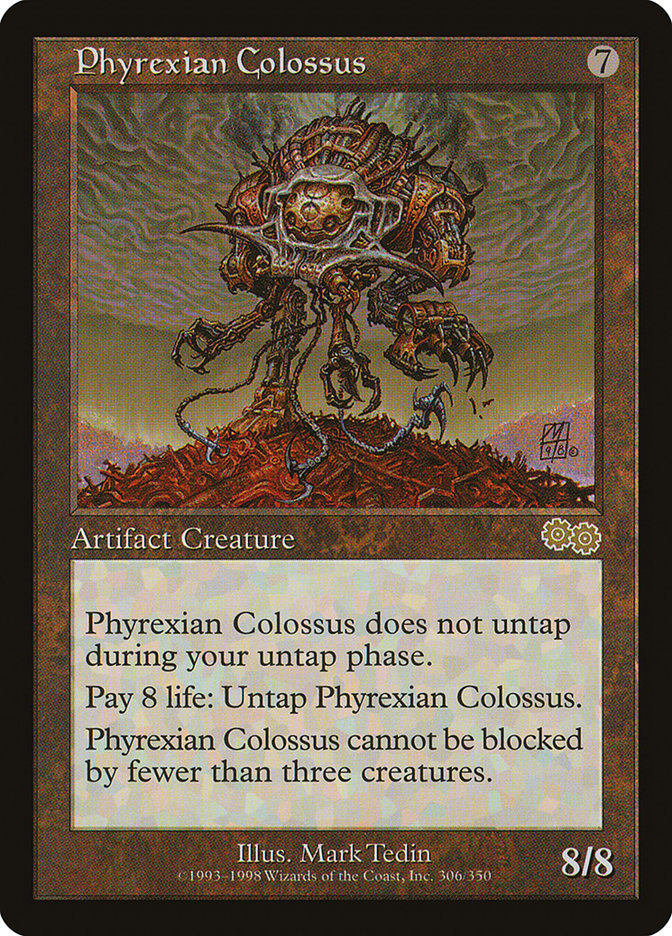 Phyrexian Colossus [Urza's Saga] | Gate City Games LLC