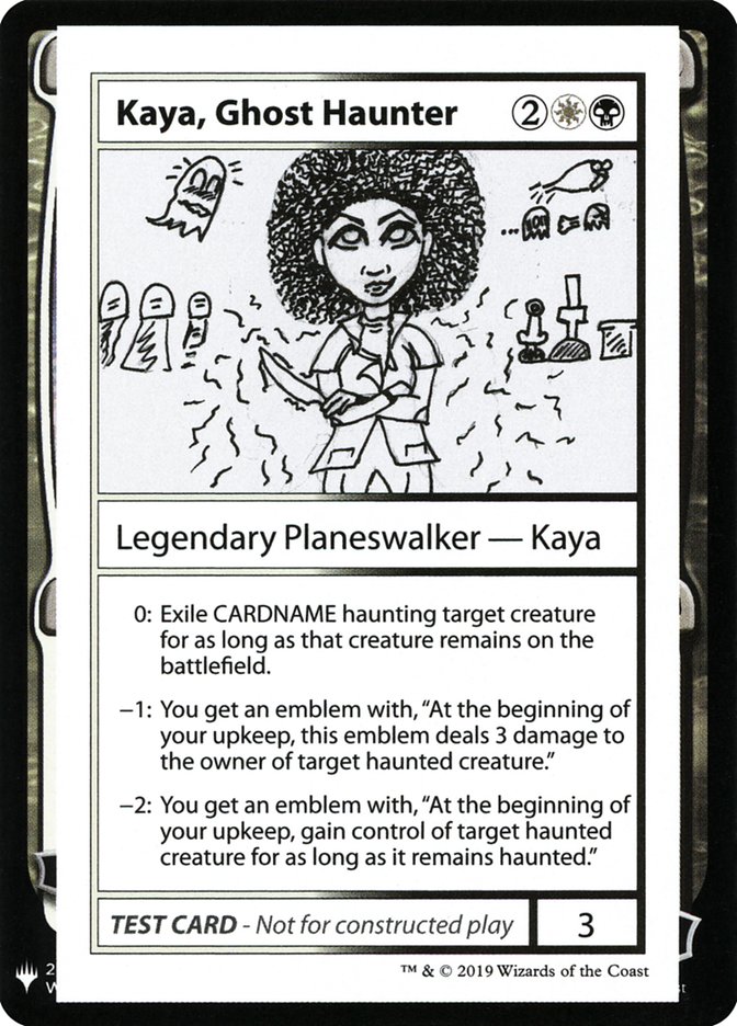 Kaya, Ghost Haunter [Mystery Booster Playtest Cards] | Gate City Games LLC