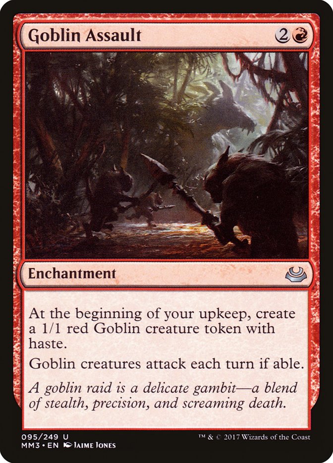 Goblin Assault [Modern Masters 2017] | Gate City Games LLC