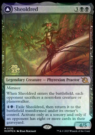 Sheoldred // The True Scriptures [March of the Machine Prerelease Promos] | Gate City Games LLC