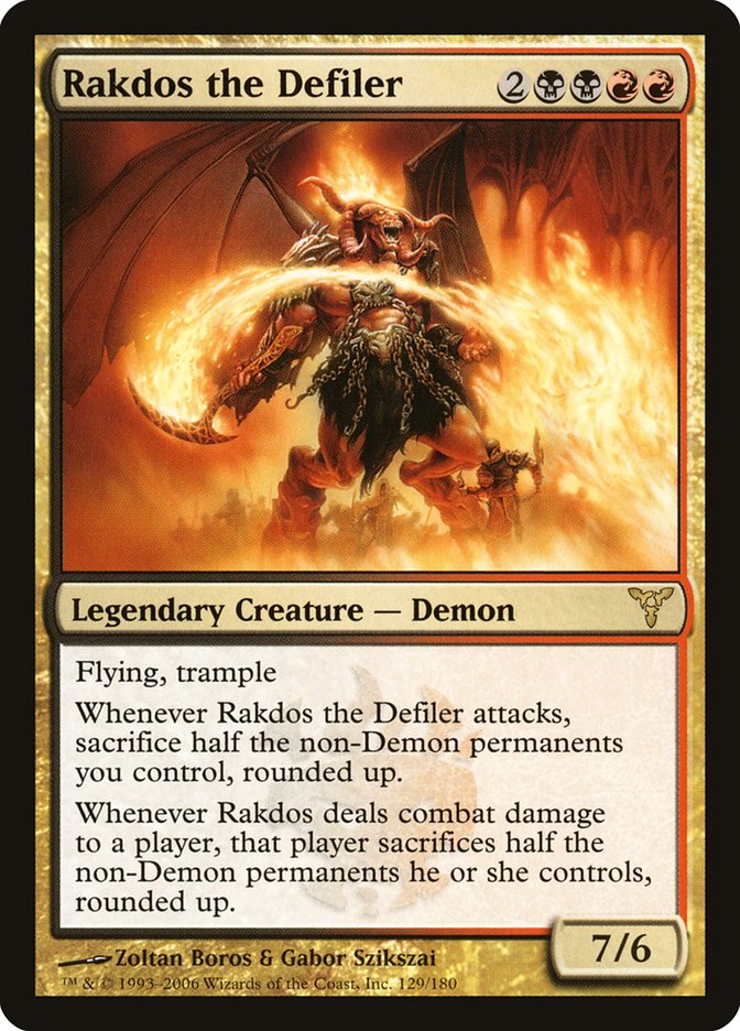 Rakdos the Defiler [Dissension] | Gate City Games LLC