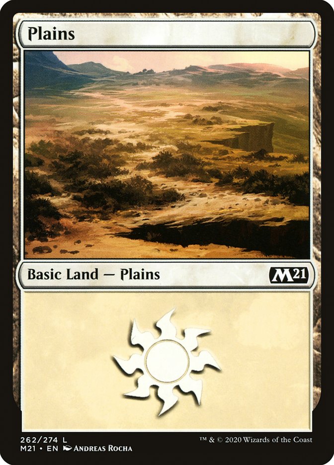 Plains (262) [Core Set 2021] | Gate City Games LLC
